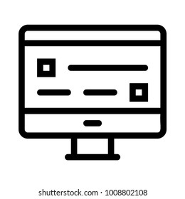 monitor screen display 