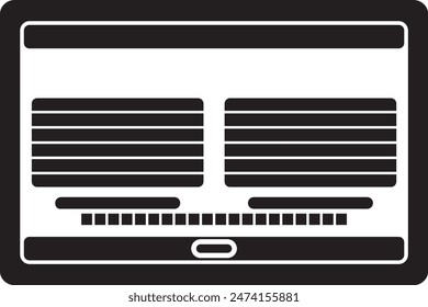 Diseño de pantalla de monitor, herramientas digitales, con una textura de concepto de fondo simple y simple