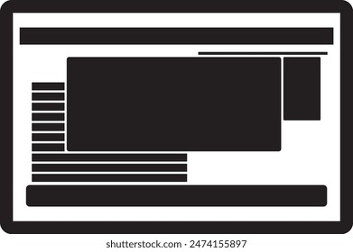 Monitor screen display design, digital tools, with a simple and simple background concept texture