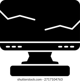 Design des Symbols für Bildschirmschrift