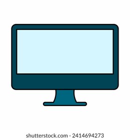 Monitor Screen Icon For Your Project
