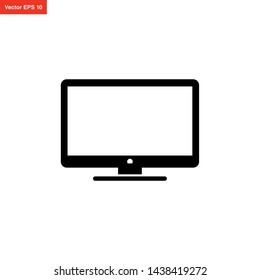 MONITOR SCREEN VECTOR ICON DESIGN