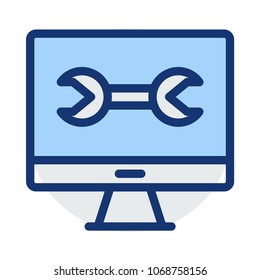 monitor setting wrench 