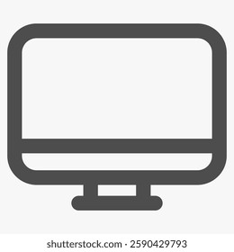 monitor, simple computer hardware icons