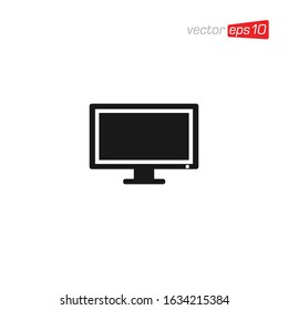 Monitor Television Icon Design Vector