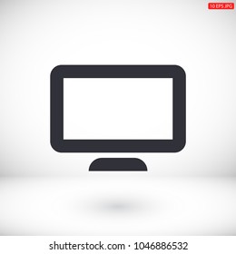 Monitor  vector icon