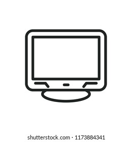 monitor vector icon