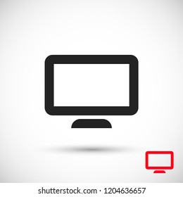 Monitor  vector icon