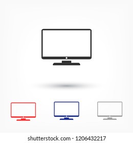 Monitor  vector icon