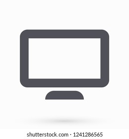 Monitor  vector icon