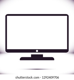 Monitor  vector icon