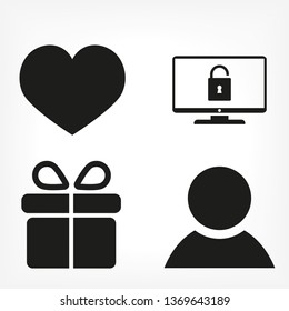 Monitor  vector icon