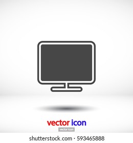 monitor vector icon