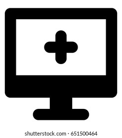 Monitor Vector Icon