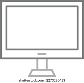 Monitor vector icon. Can be used for printing, mobile and web applications.