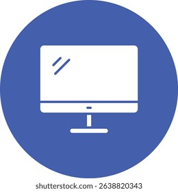 Monitor vector icon. Can be used for printing, mobile and web applications.