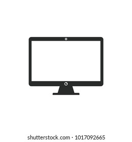 Monitor vector icon. Computer symbol modern, simple, vector, icon for website design, mobile app, ui. Vector Illustration