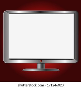 monitor, vector illustration