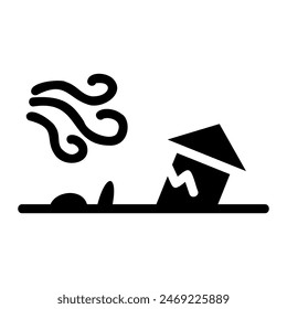 Monitor weather conditions in style with our Weather Gradient Glyph Icon Set. This collection features solid icons with captivating color gradients, specifically designed for weather.