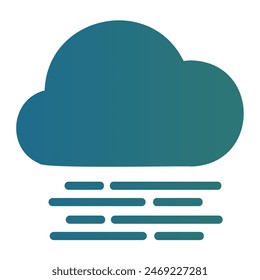 Monitor weather conditions in style with our Weather Gradient Glyph Icon Set. This collection features solid icons with captivating color gradients, specifically designed for weather