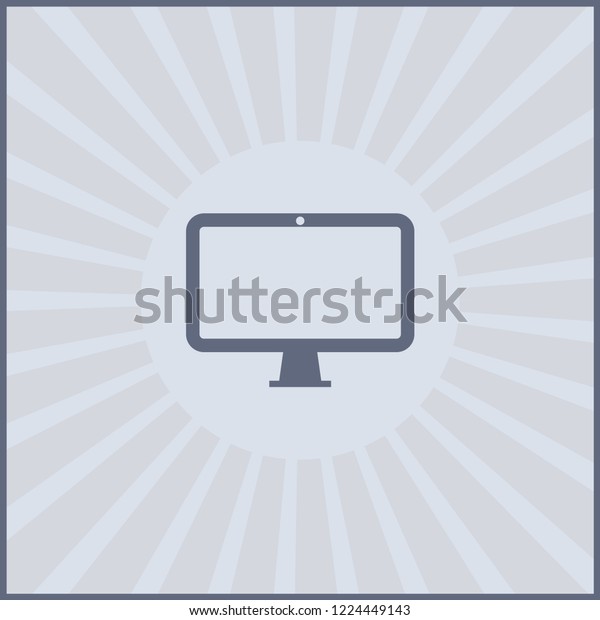 Monitor web vector flat\
icon