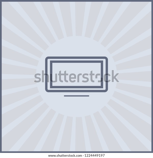 Monitor web vector flat\
icon