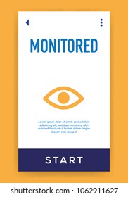 Monitored Icon Concept