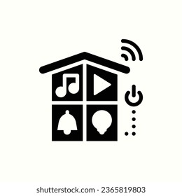 monitoring black icon, isolated icon in light background, perfect for website, blog, logo, graphic design, social media, UI, mobile app
