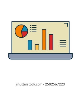 Monitoring Display for Productivity Icon