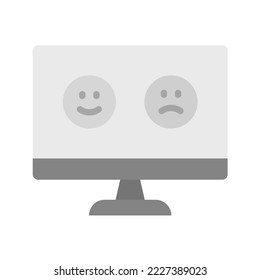 Monitoring Feedback icon vector image. Can also be used for Project Management. Suitable for mobile apps, web apps and print media.