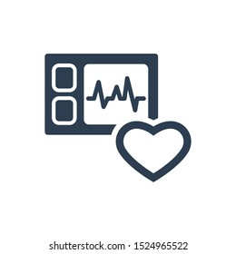 Monitoring Heartbeat Icon is best to use any kind of design or projects .