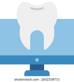 Monitoring Icon Element For Design