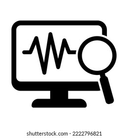 Monitoring icon. Simple element from internet security collection. Creative Monitoring icon for web design, templates, infographics and more.