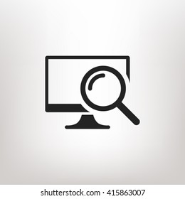 Monitoring Icon Vector