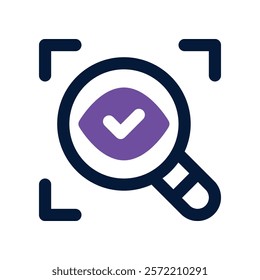 monitoring icon. vector dual tone icon for your website, mobile, presentation, and logo design.