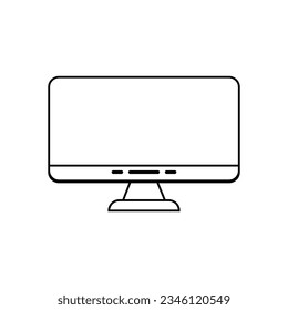 monitoring icon
vector illustration design
