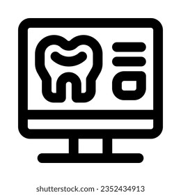 monitoring icon for your website, mobile, presentation, and logo design.