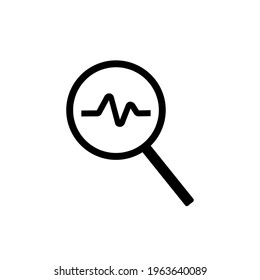 Monitoring icon,vector illustration. Flat design style. vector monitoring icon illustration isolated on White background, monitoring icon Eps10. monitoring icons graphic design vector symbols.