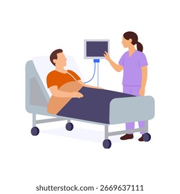 Monitoring, Observing patient’s health regularly