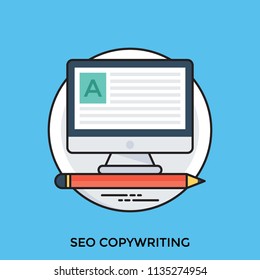 
A monitoring screen with written stuff and a pencil symbolising seo copywriting
