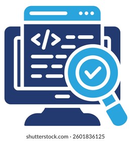Monitoring System Icon Element For Design