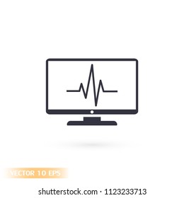  monitoring vector icon
