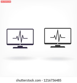  monitoring vector icon