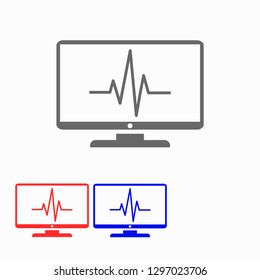  monitoring vector icon