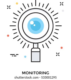 Monitoring Vector Icon