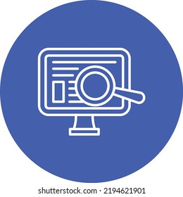 Überprüft das Vektorbild des Linienzirkels. Kann auch für Web-Apps, mobile Apps und Printmedien verwendet werden.