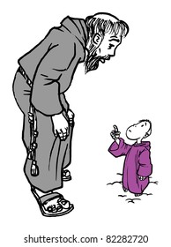The monk and the child