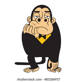 monkey action vector