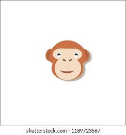 monkey animal head design