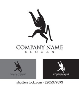 Ilustración de diseño del logotipo del icono de un animal